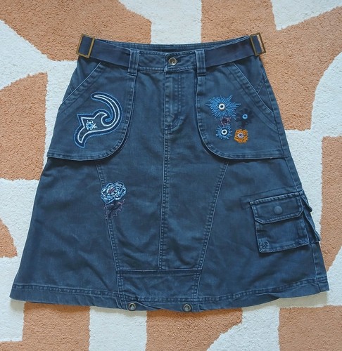 Jupe jean vintage gts - jupe,