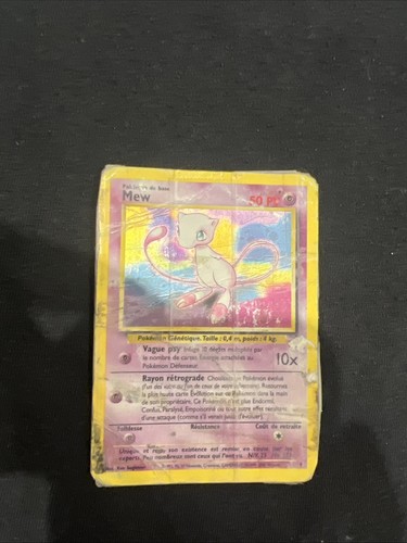 Carte pokémon mew promo - carte,