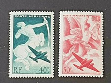 FRANCE 1946 AERO N°16-17 Yvert 2020 MNH**