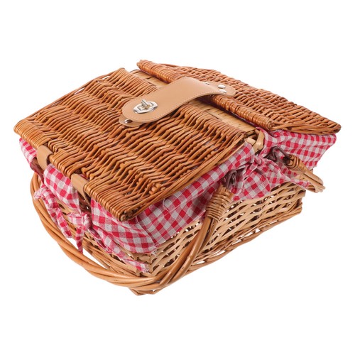 Panier picnic tressé avec - panier,