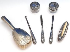 6 PIÈCES ART NOUVEAU  +