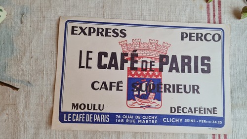 Ancien buvard publicitaire - ancien,