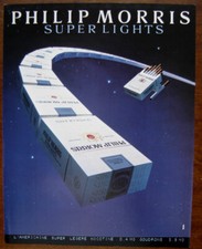 Publicité Papier - Cigarettes