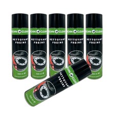 LOT DE 6 Nettoyant frein 500ml