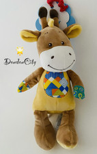 4501🌟Doudou Peluche Musical Girafe Vache Simba Toys Nicotoy