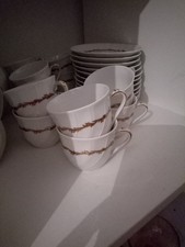 Bernardaud Musset Vintage Porcelaine Limoges 8 Tasses à Café  Coffee Cup