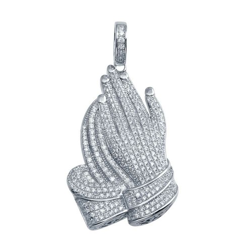 Homme argent sterling mains - argent,