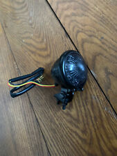 FEU ARRIERE NOIR MOTO HARLEY CUSTOM LED CHROME BATES  STYLE