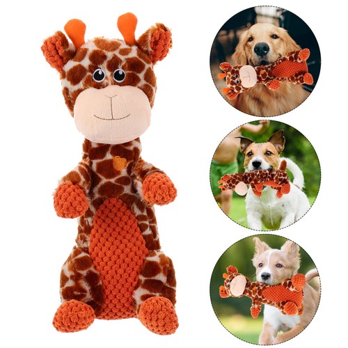 Chien mâtain jouet girafe