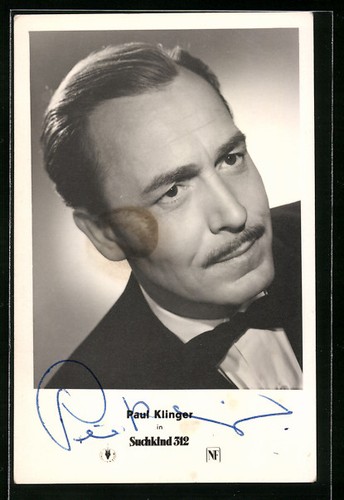 Carte postale acteur - , paul