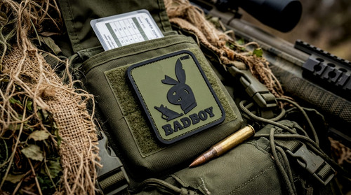 Patch pvc ecusson - pvc, "3d"