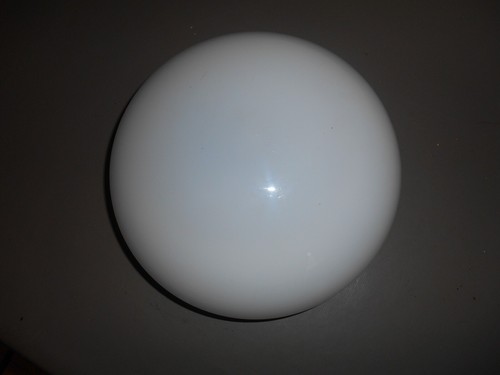 Plafonnier globe opaline - opaline, 50/60