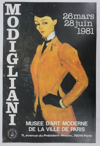 Affiche art modigliani - d'art],