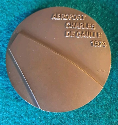 Médaille bronze inauguration
