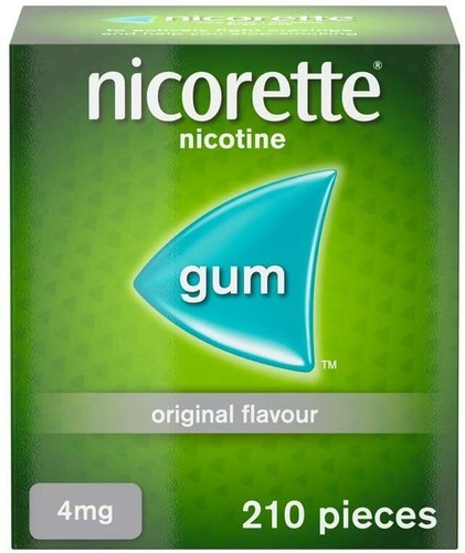Nicorette original flavour gum - original,
