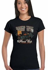 Racing Team Speedway - T-Shirt Biker Femme Moto Indian MOTORCYCLE