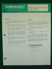 GRAVELY 42" SNOWBLADE ASSEMBLY