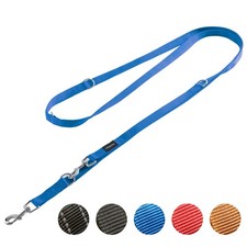 Vitazoo Laisse de Dressage pour Chien - 3 m - Double Longe en Graphite Nylon