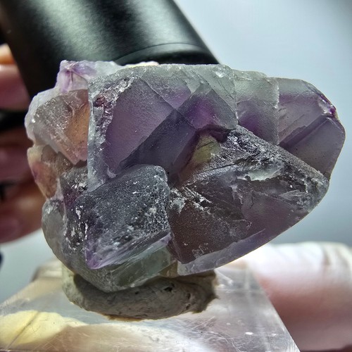 Cube fluorite fantôme - cube,
