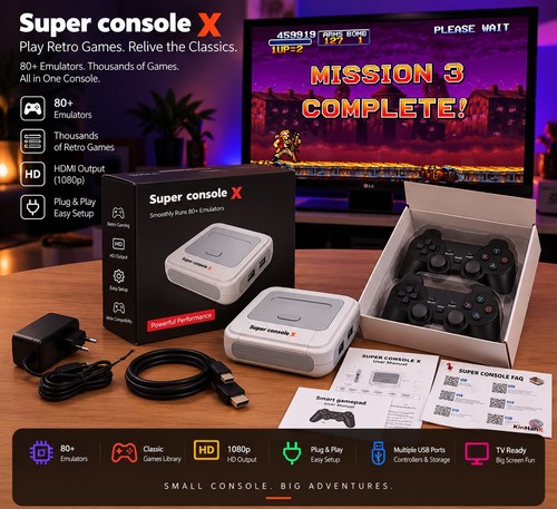 Super console 90 - console, +90