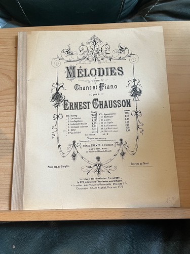 Ernest chausson hébé - ernest,