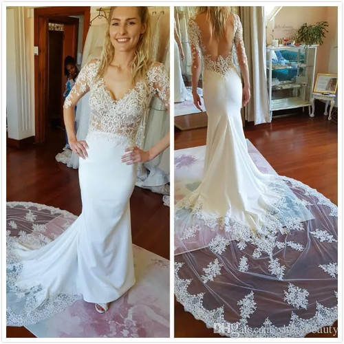 Sexy mermaid wedding dresses - sexy,