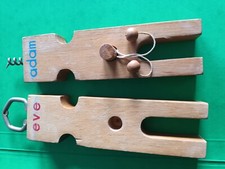 tire bouchon, décapsuleur érotique ADAM et EVE 20 cms