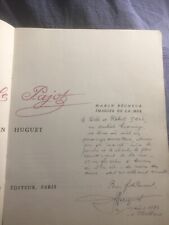 Jean Huguet « Paul Emile Pajot «  Andre Bonne 1975, envoi a Robert Gall