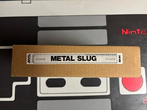 Métal slug boite - boite, box
