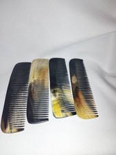 Peigne à Cheveux en Corne de Zébu Naturel Soaartshop