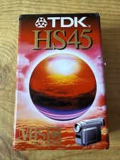 TDK HS45 Cassette VHS-C Neuf
