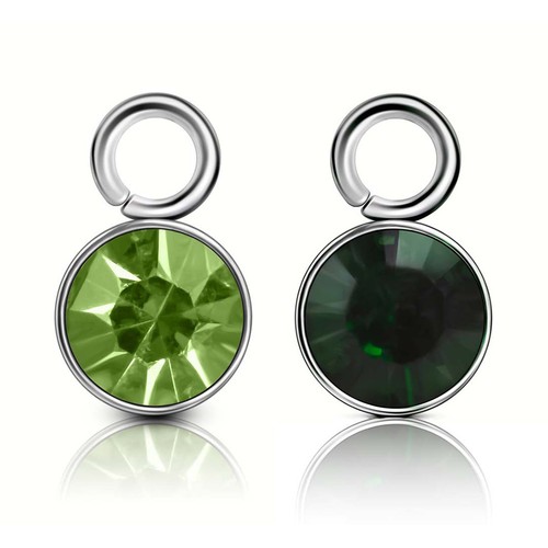 Cadre pendentif cristal - pendentif, en