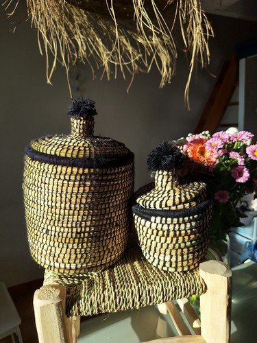 Panier berbère marocain - , en