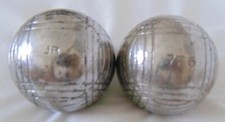 deux boules jb 725 165 (74 mm ) 725 g petanque vintage