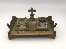 Ancien ENCRIER De Bureau