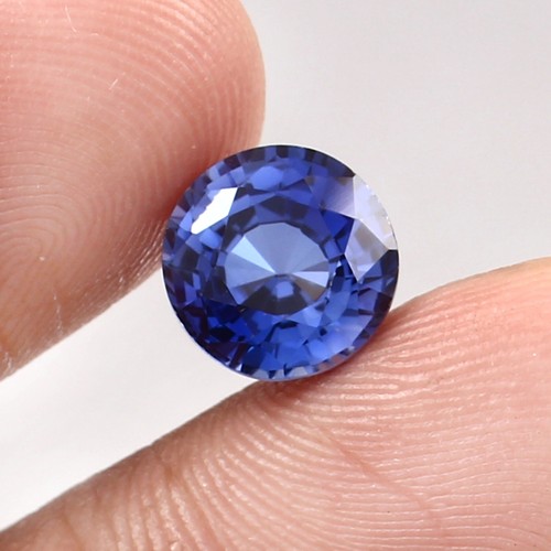 Aaa saphir bleu ceylan - 4,10,