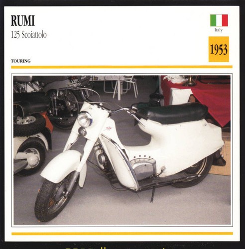 1953 moto rumi 125cc - 1953,