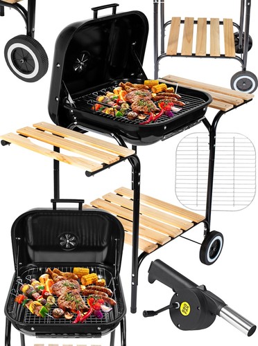 Barbecue charbon bois - charbon,