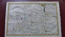 ANCIENNE CARTE GEOGRAPHIQUE