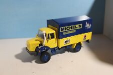 CAMION BERLIET L64 4X4 ASSISTANCE RALLYE TYPE DAKAR MICHELIN 1/43