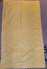 Nappe coton brodée*TBE*133x140