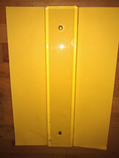 lot de 7 plaques propreté portes en verre ancien biseauté (30x 6 cm)