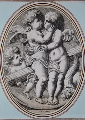 Xviie 1654 gravure allégorie - 1654,