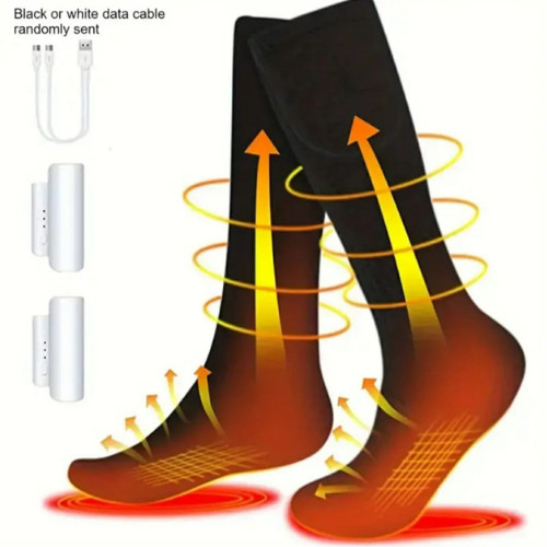 Chaussettes chauffantes usb - chaussettes,