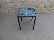 Bout de canapé, table basse avec carreaux, années 60, DLG Anasse, Austruy, Camos