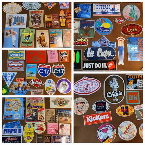 Lot autocollants - 70,
