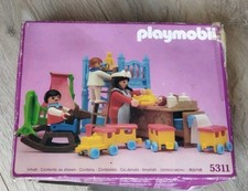PLAYMOBIL 5311 CHAMBRE ENFANTS NURSERIE SERIE ROSE COMPLET EN  BOÎTE ET SACHETS 