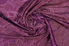 Soie Brodée Chinese Violet