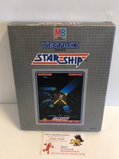 Jeu Vidéo Retro Star Ship ! Complet Boîte Vectrex MB FRA Overlay CIB Electronics