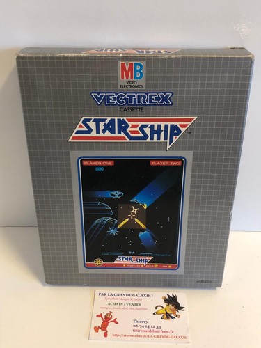 Jeu vidéo retro star ship - jeu,